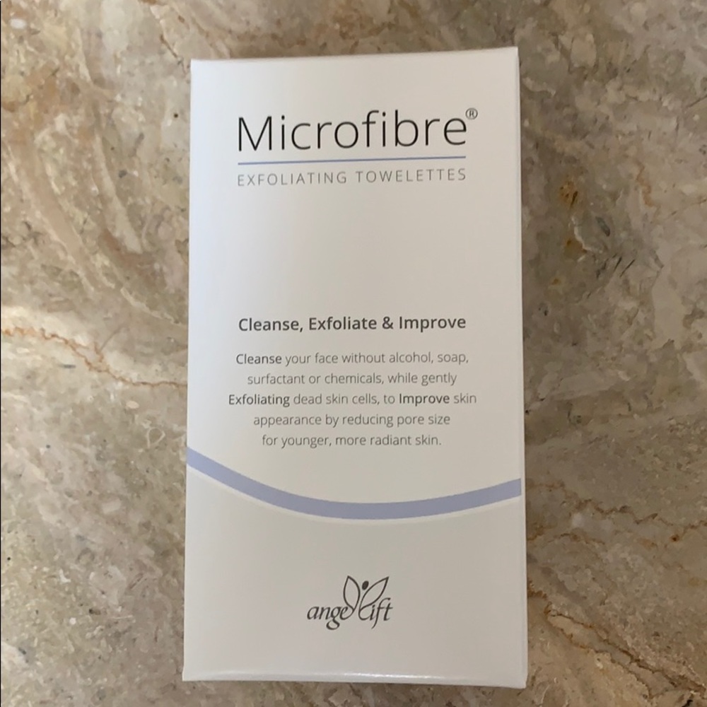 Angel lift microfibre exfoliating towelettes
